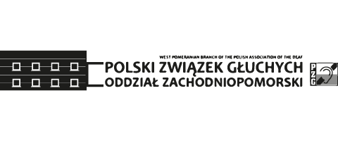 Logo Polski Związek Głuchych - Oddział Zachodniopomorski
